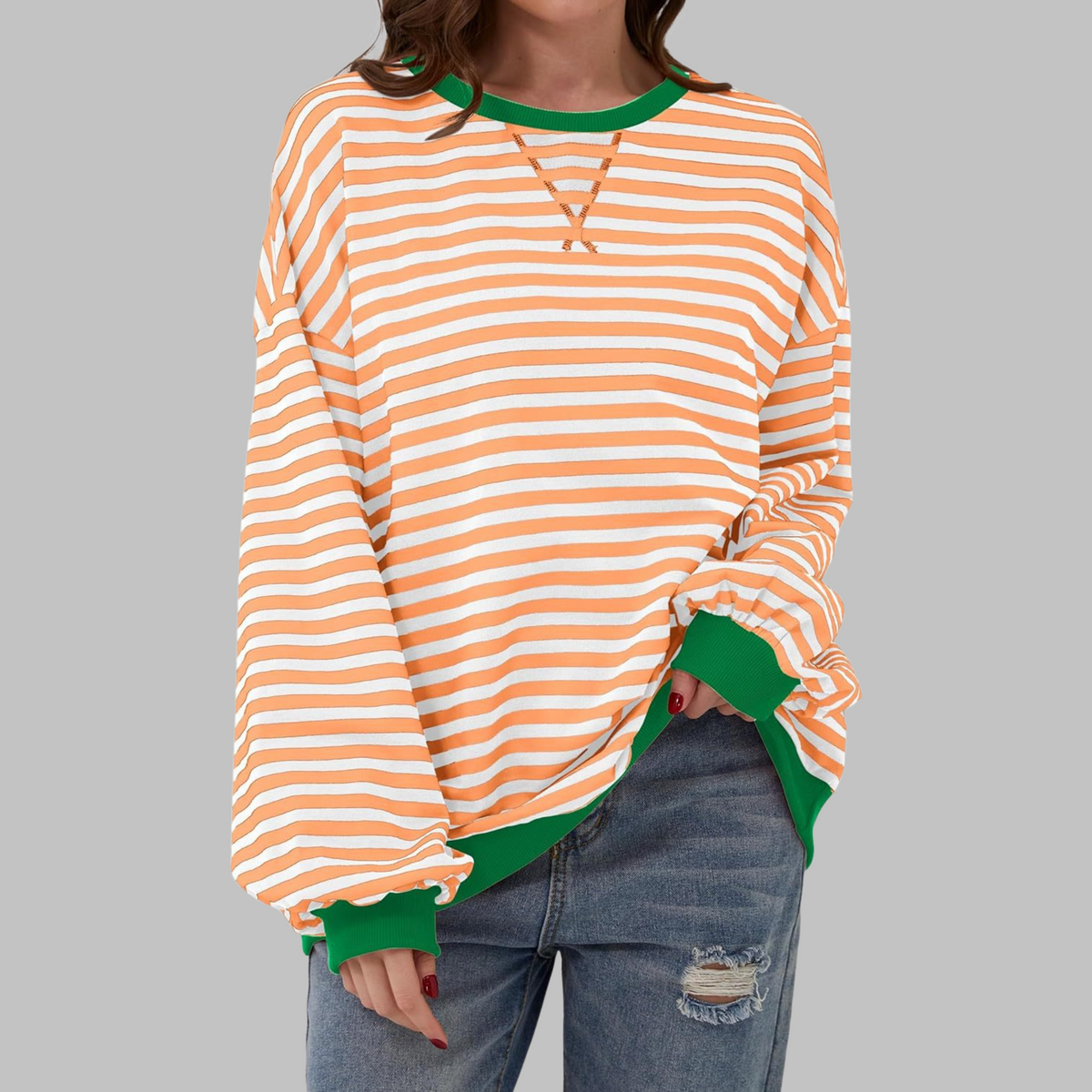 Striped Long Sleeve Casual Shirt
