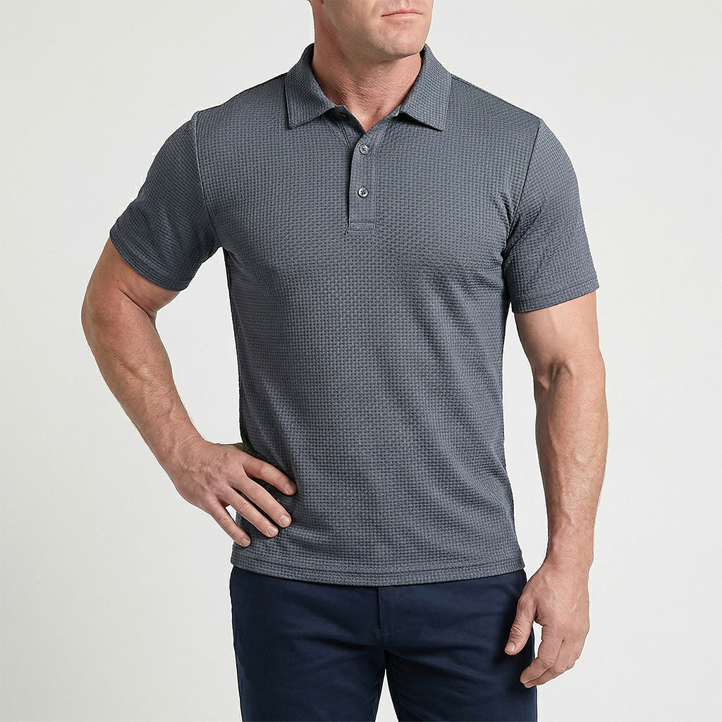 Stretch-Fit Comfort Polo Shirt