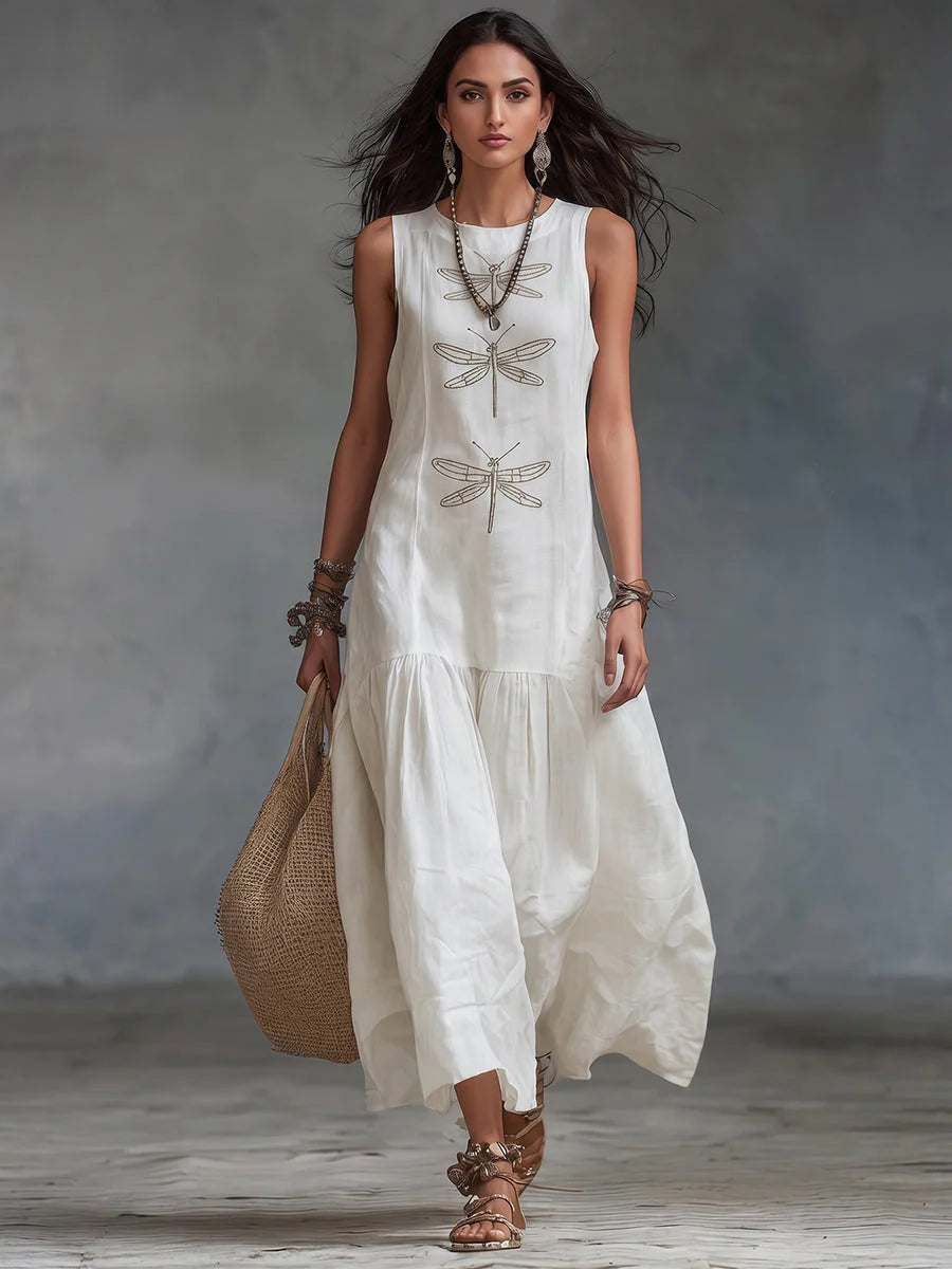 Chic Sleeveless Maxi Dress