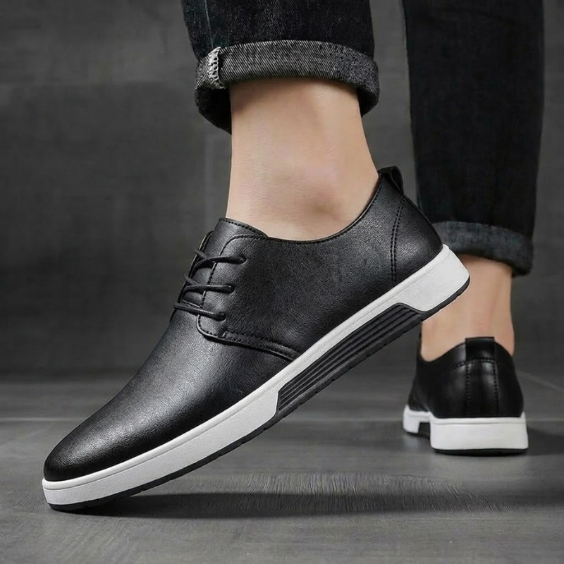 Luxurious Leather Sneakers