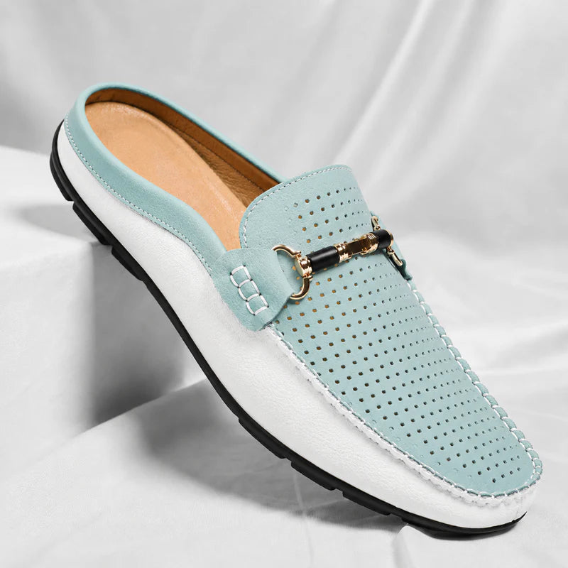 Italian Leather Santino Slippers