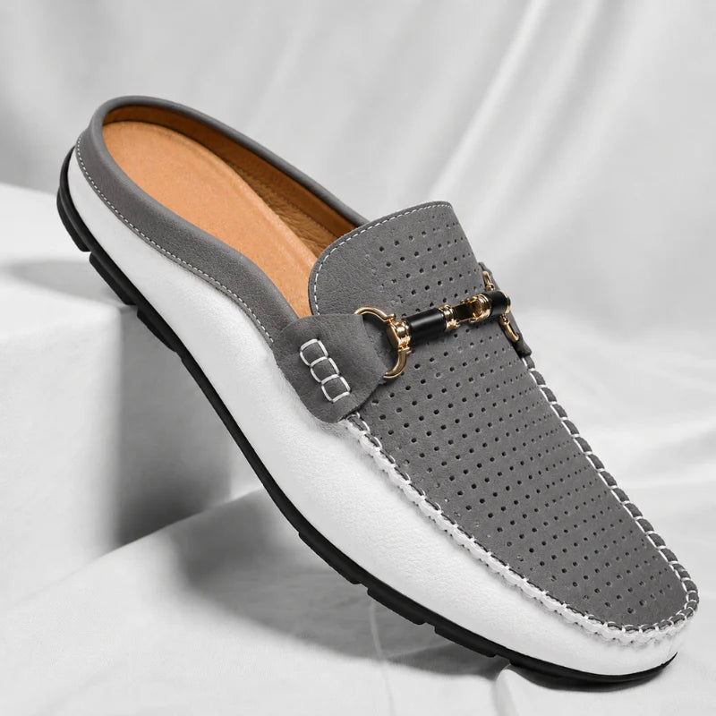 Italian Leather Santino Slippers