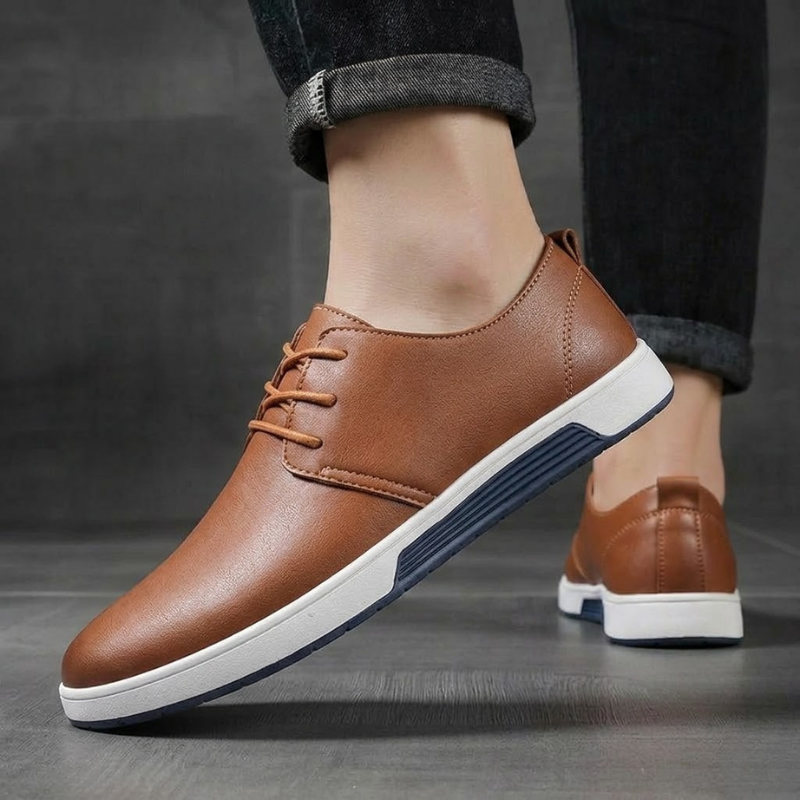 Luxurious Leather Sneakers