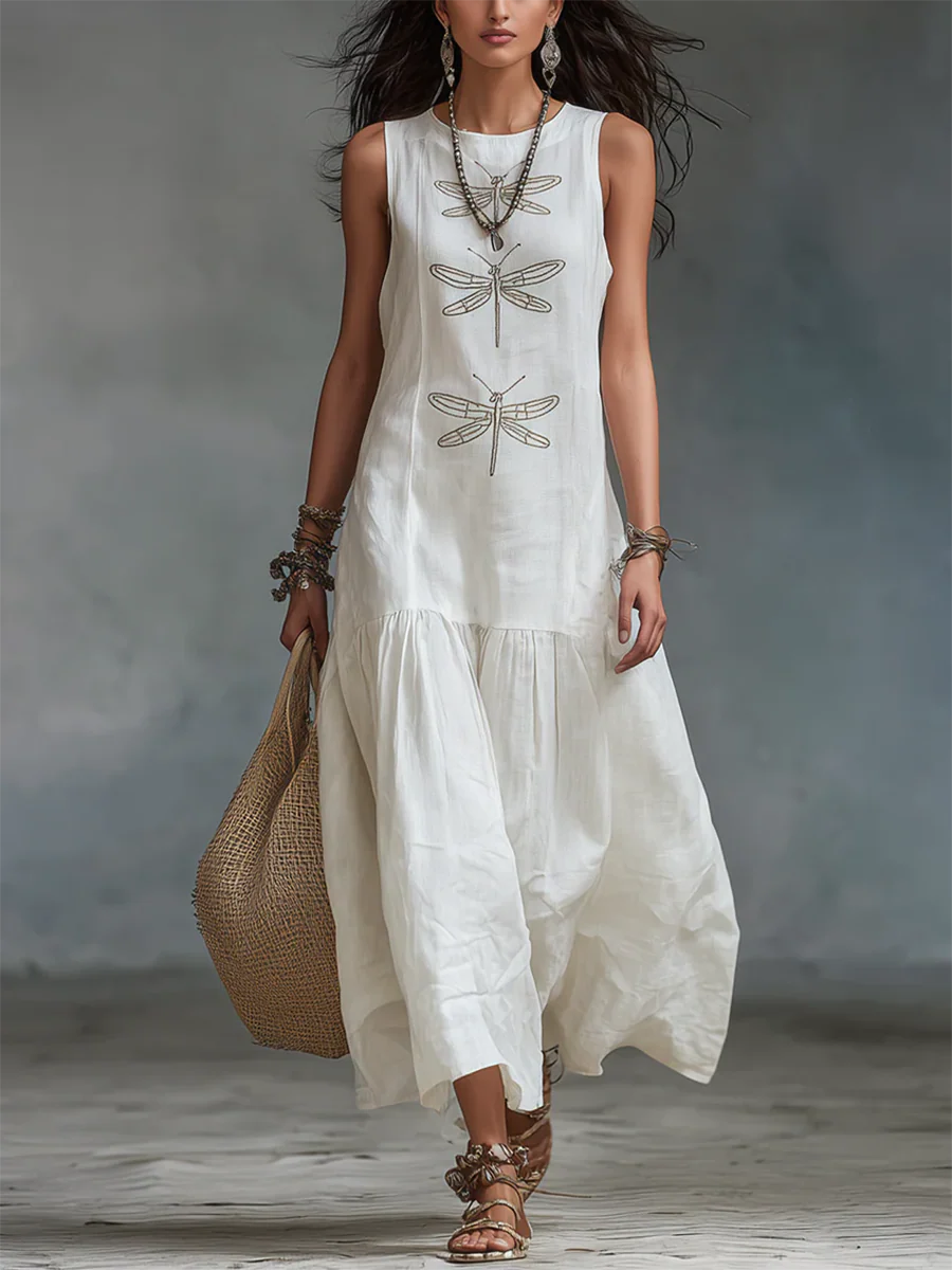 Chic Sleeveless Maxi Dress
