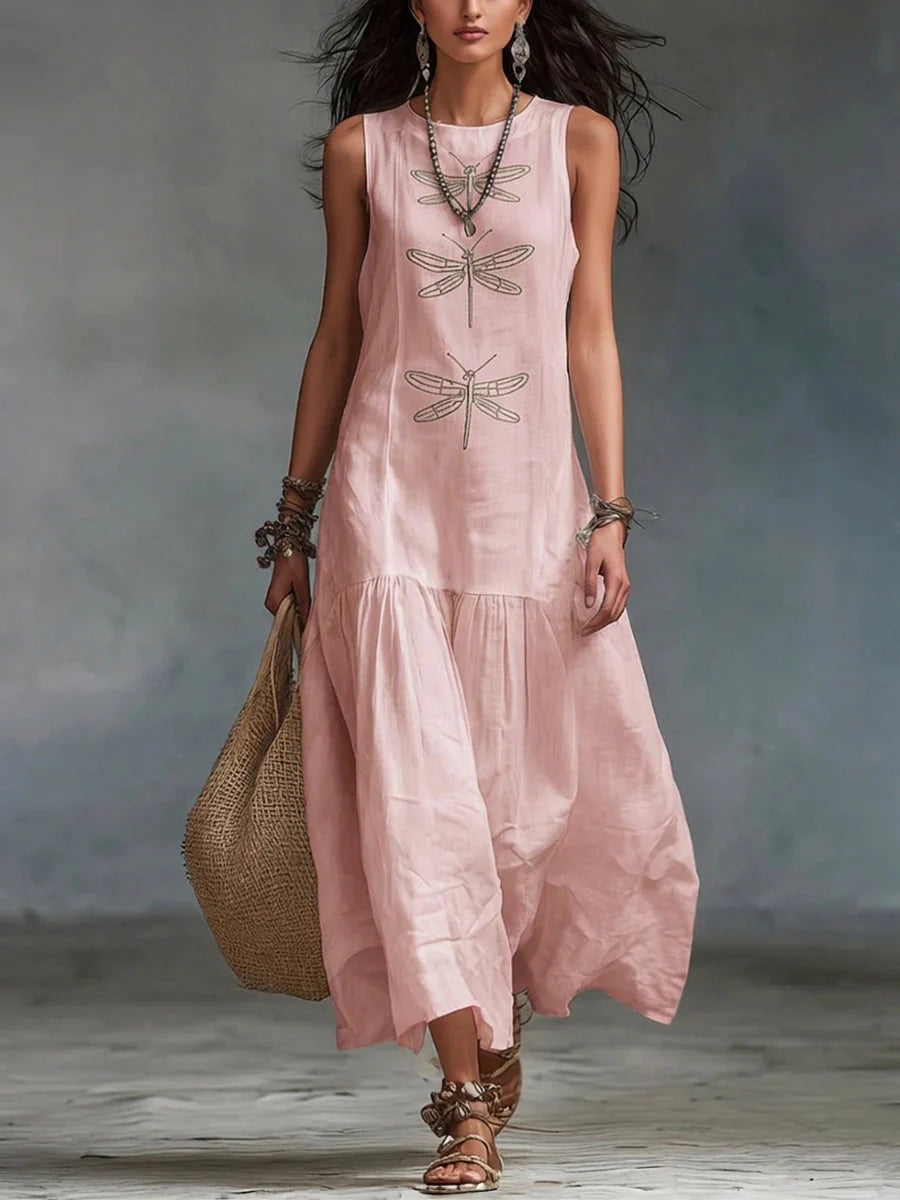 Chic Sleeveless Maxi Dress