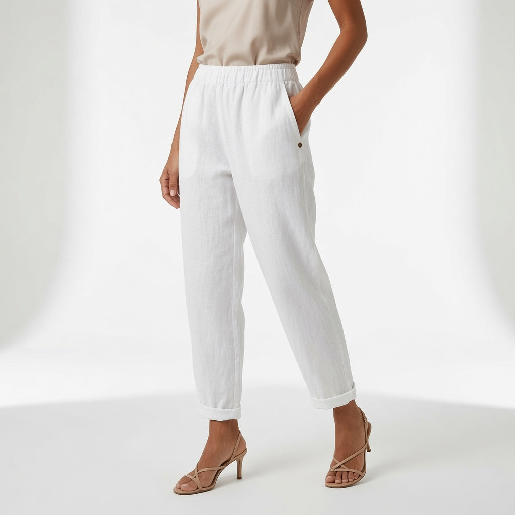 Luxe Linen Summer Comfort Pants