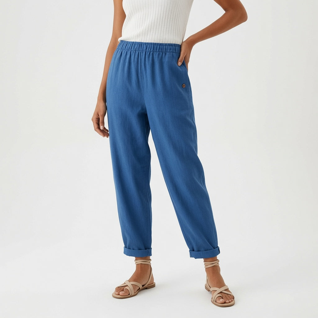 Luxe Linen Summer Comfort Pants
