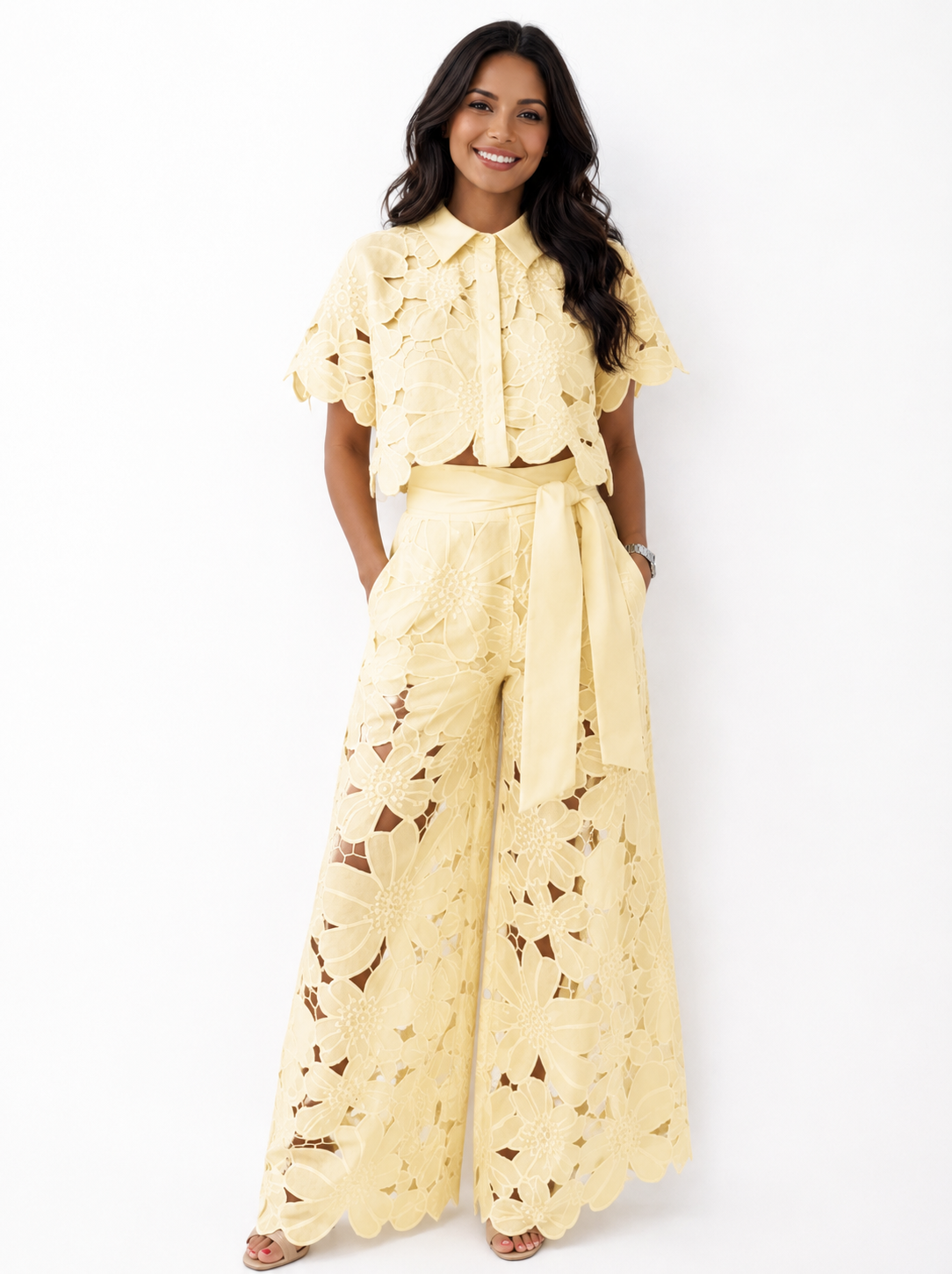 Exquisite Lace Ensemble