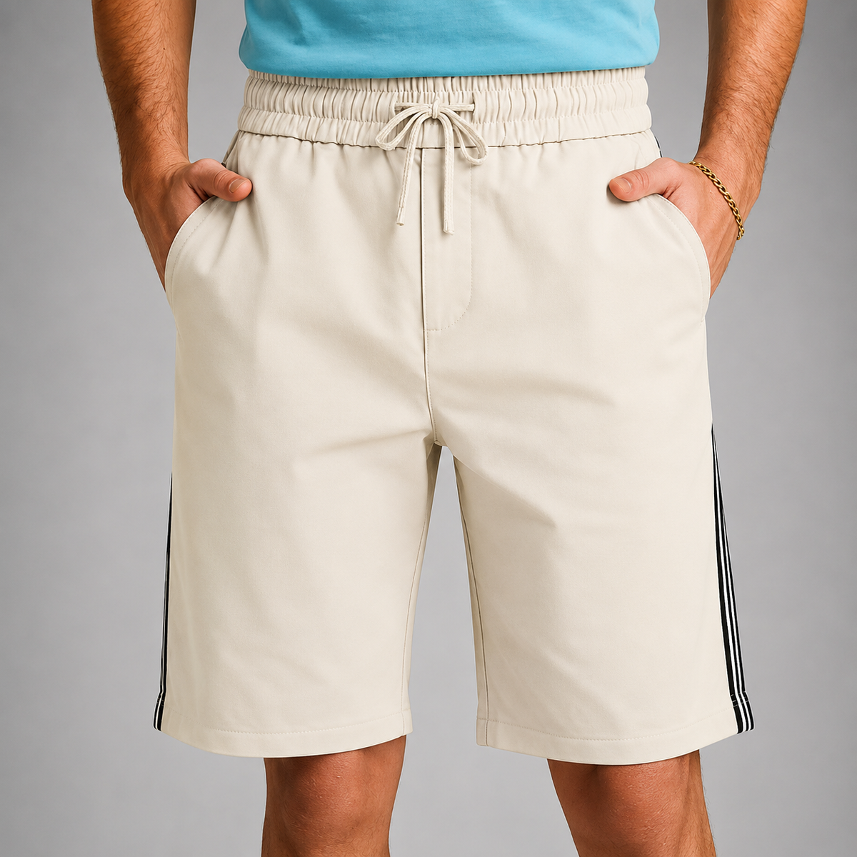 Luxe Drawstring Linen Shorts