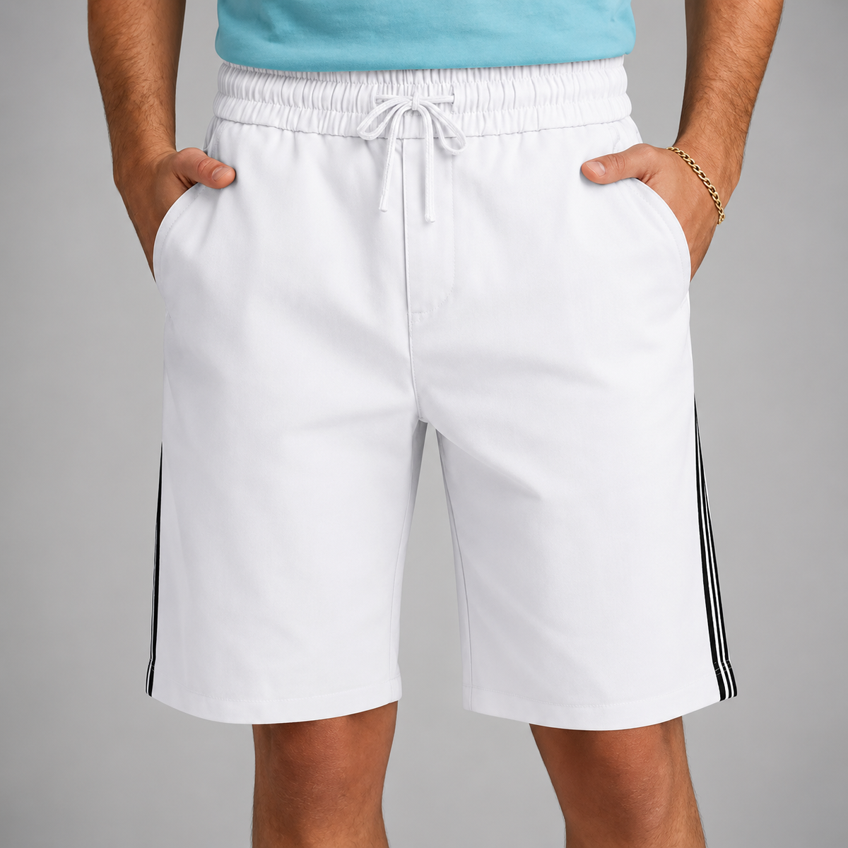 Luxe Drawstring Linen Shorts