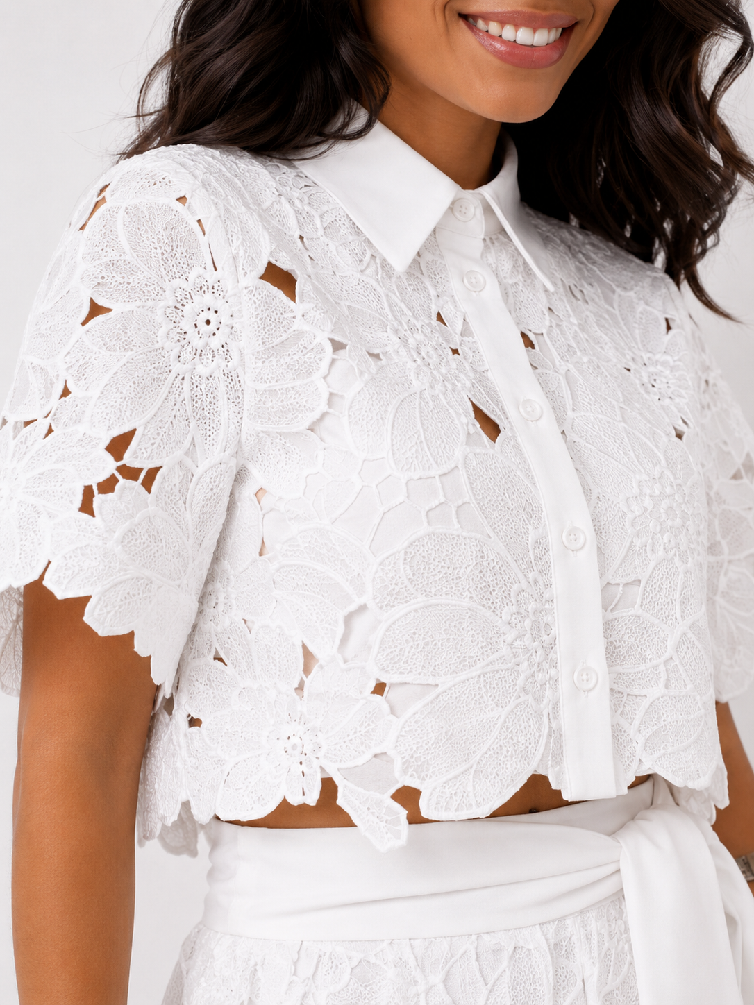Exquisite Lace Ensemble