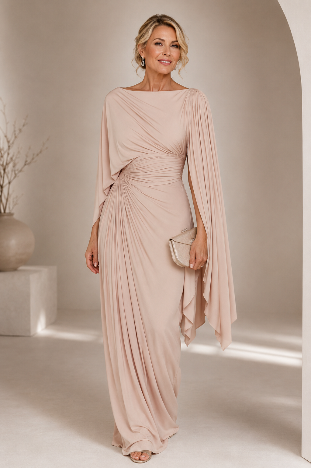 Elegant Maxi-Length Dress