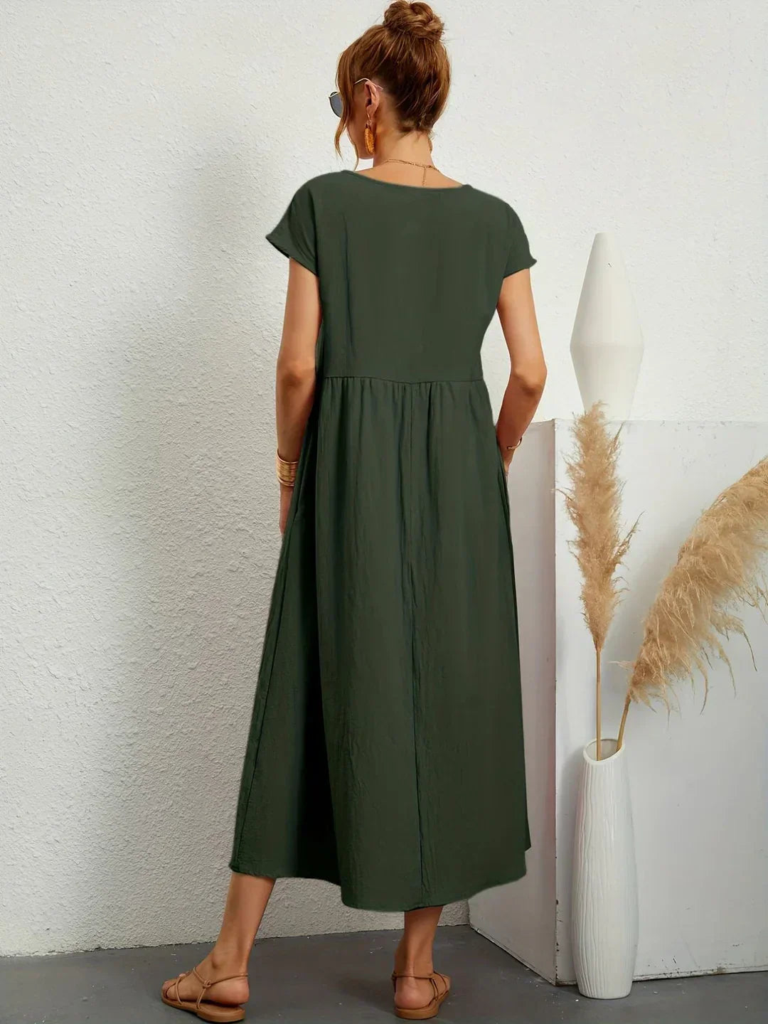 Timeless Elegance Midi Dress