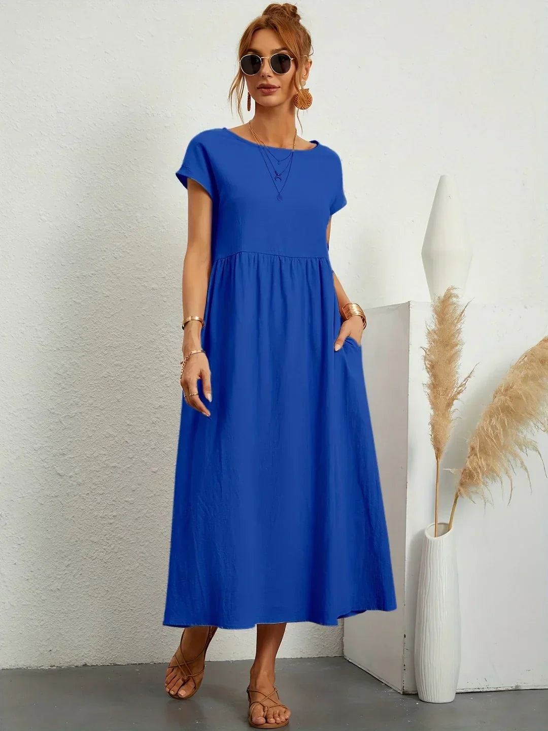 Timeless Elegance Midi Dress