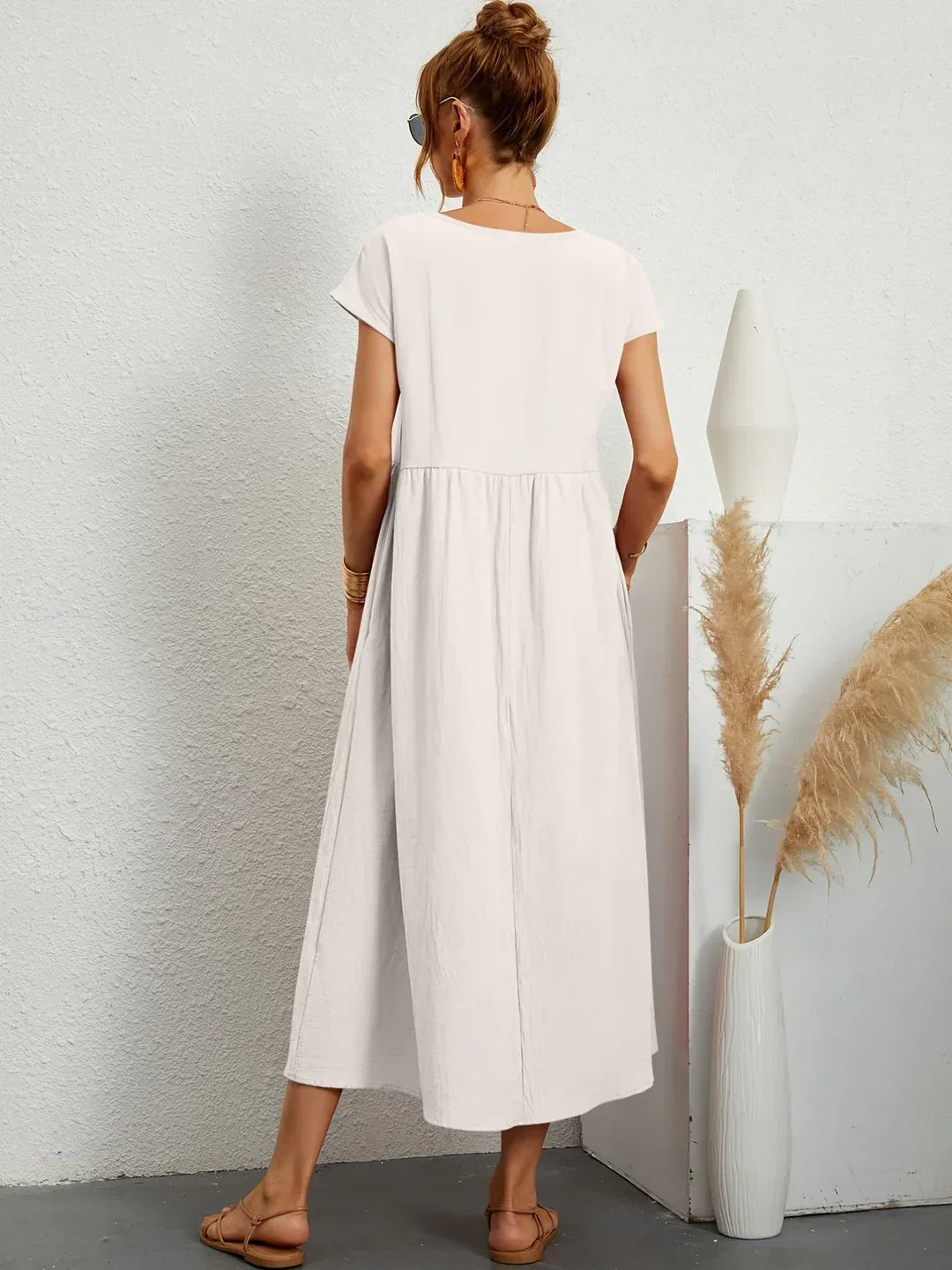 Timeless Elegance Midi Dress
