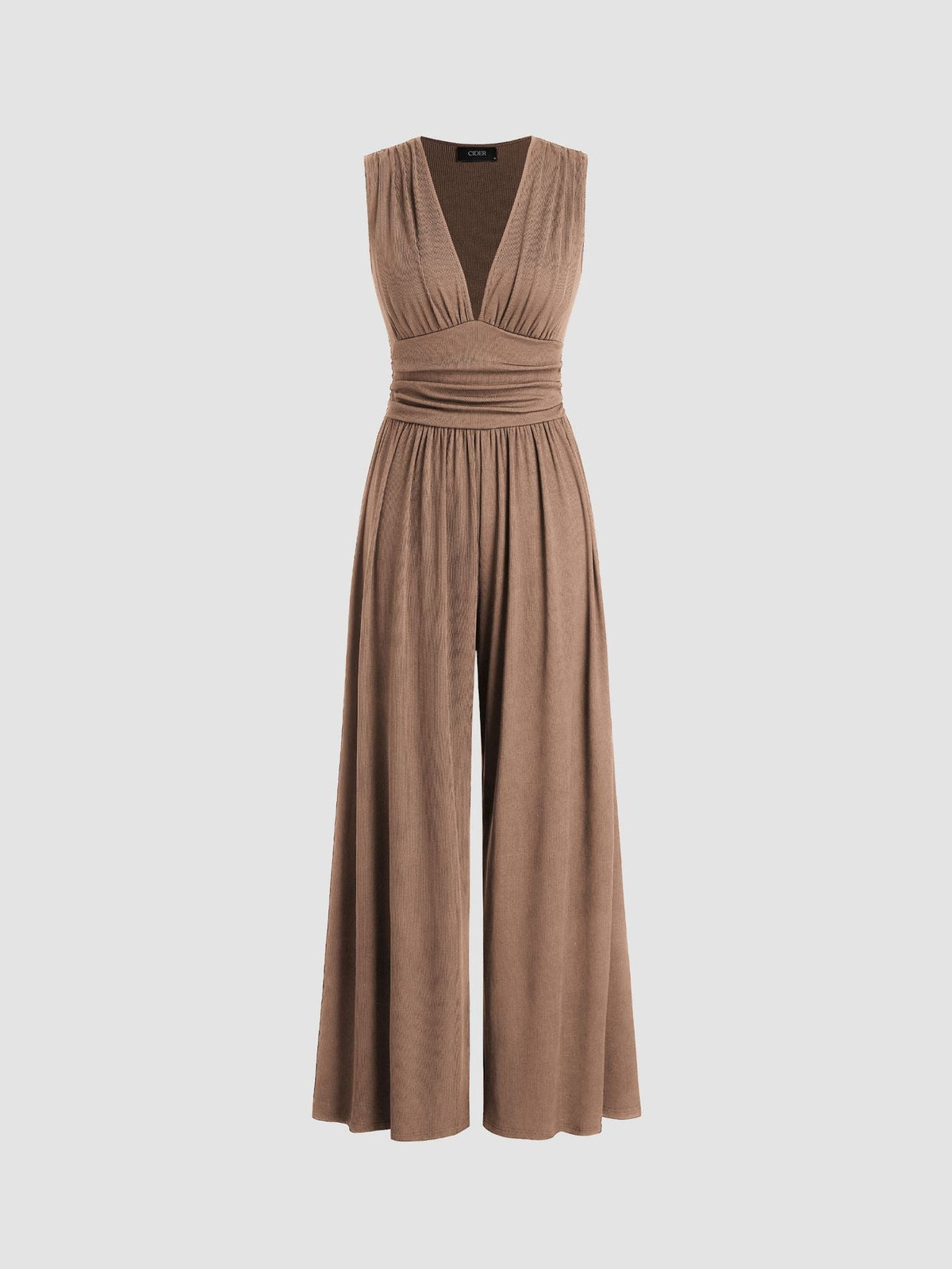 Chic Sleeveless Wide-Leg Romper