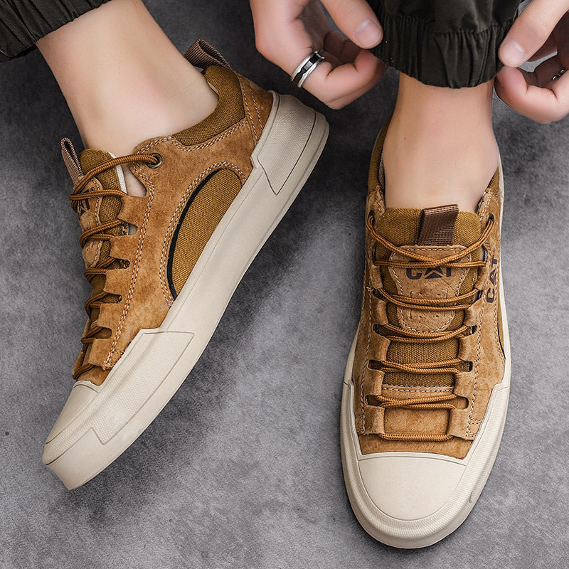 UrbanEdge Premium Leather Sneakers