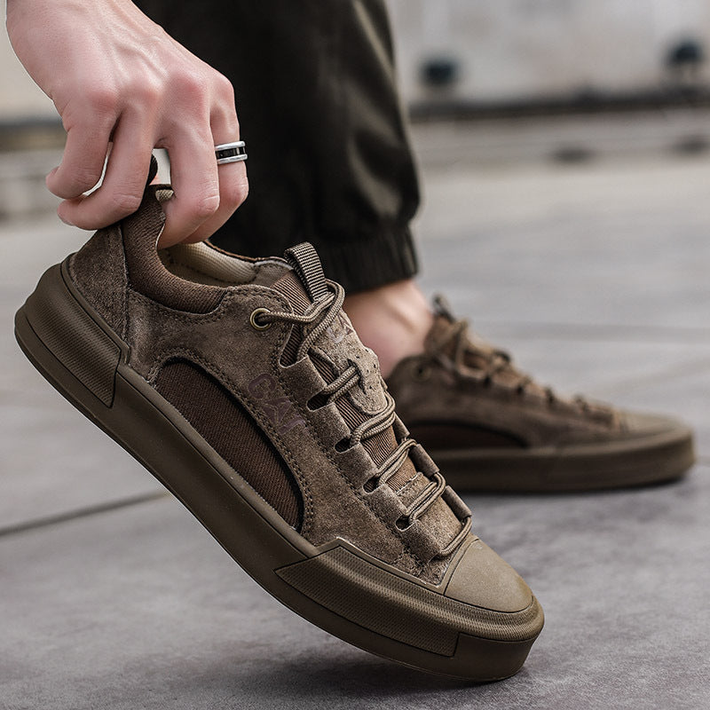 UrbanEdge Premium Leather Sneakers