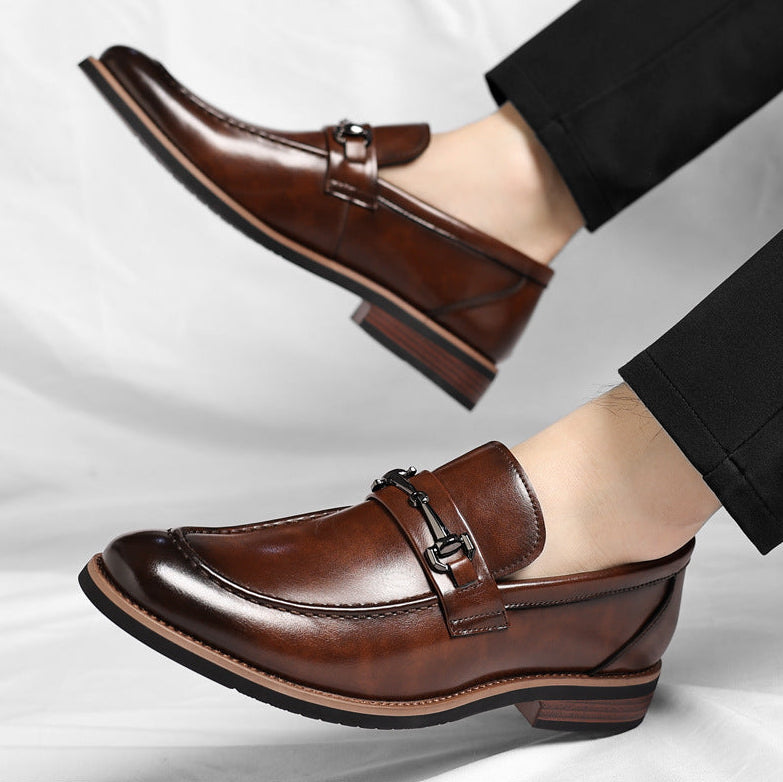 Italian Leather Loafers