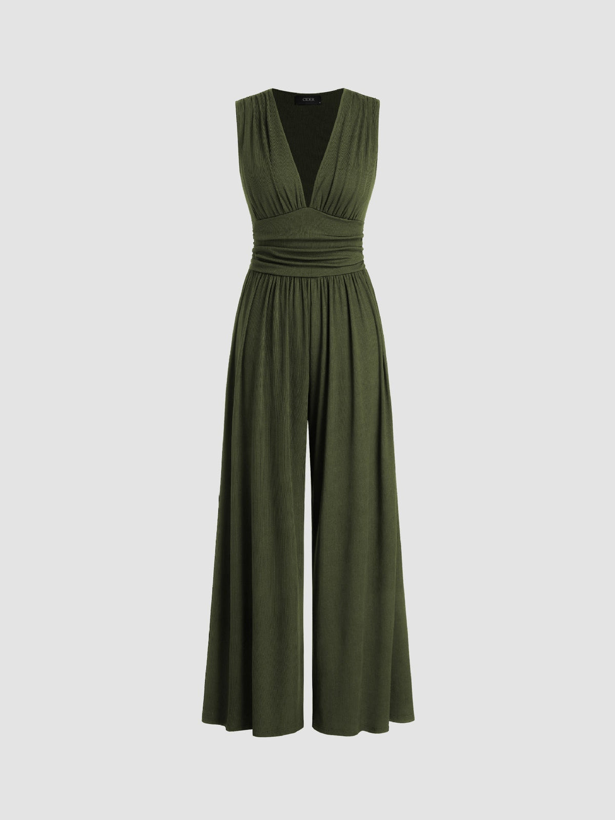 Chic Sleeveless Wide-Leg Romper