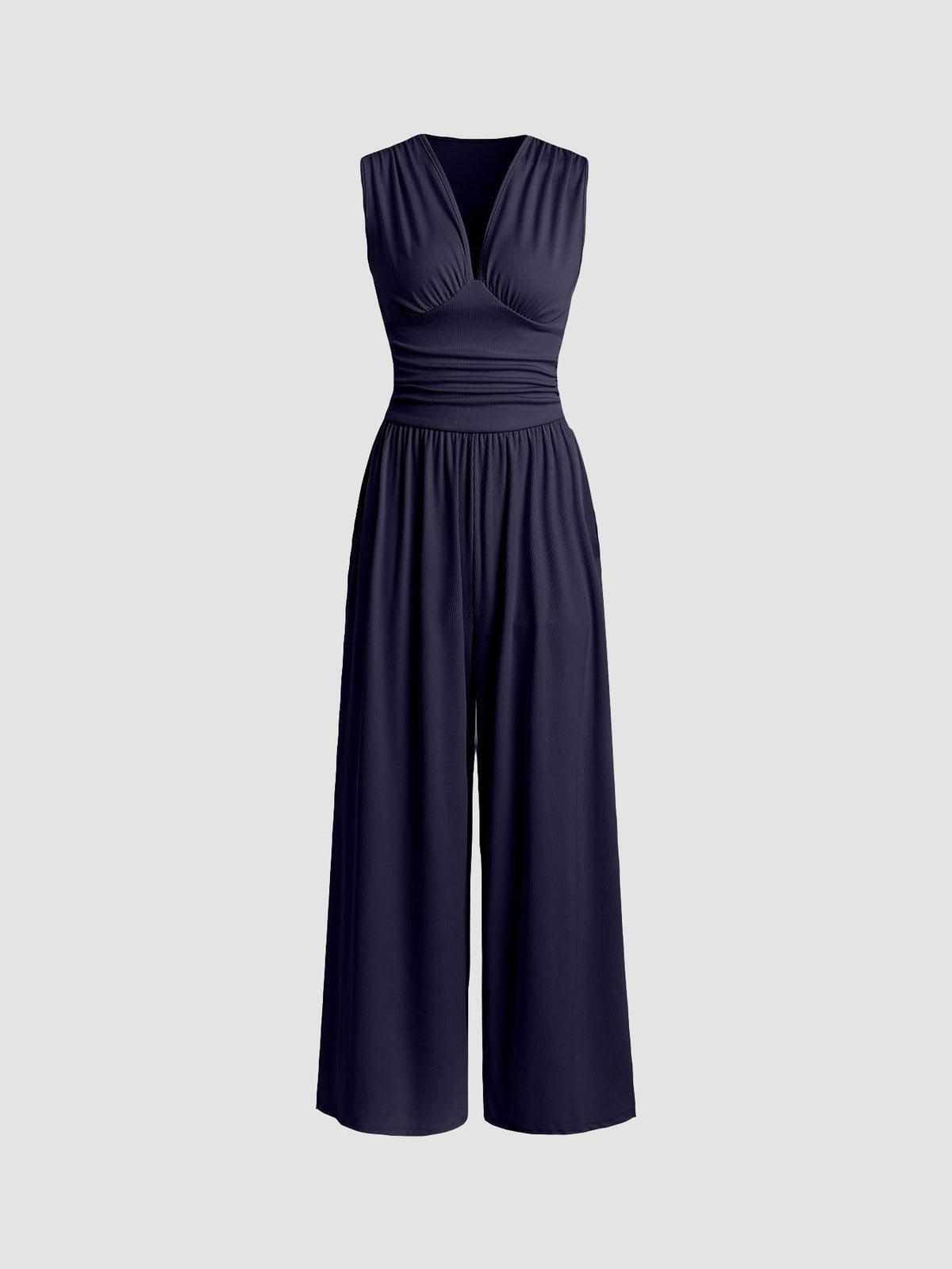 Chic Sleeveless Wide-Leg Romper