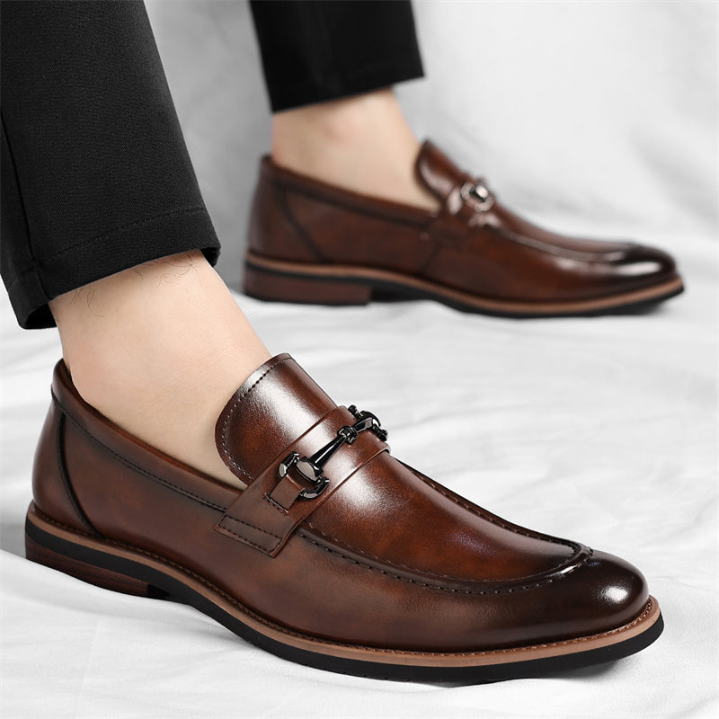 Italian Leather Loafers