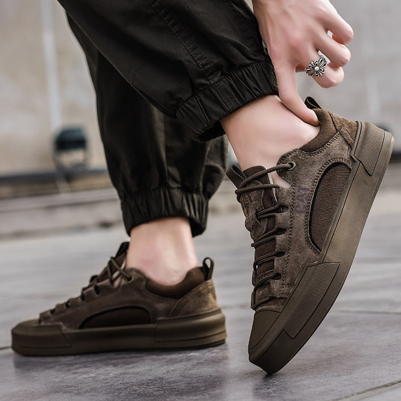 UrbanEdge Premium Leather Sneakers