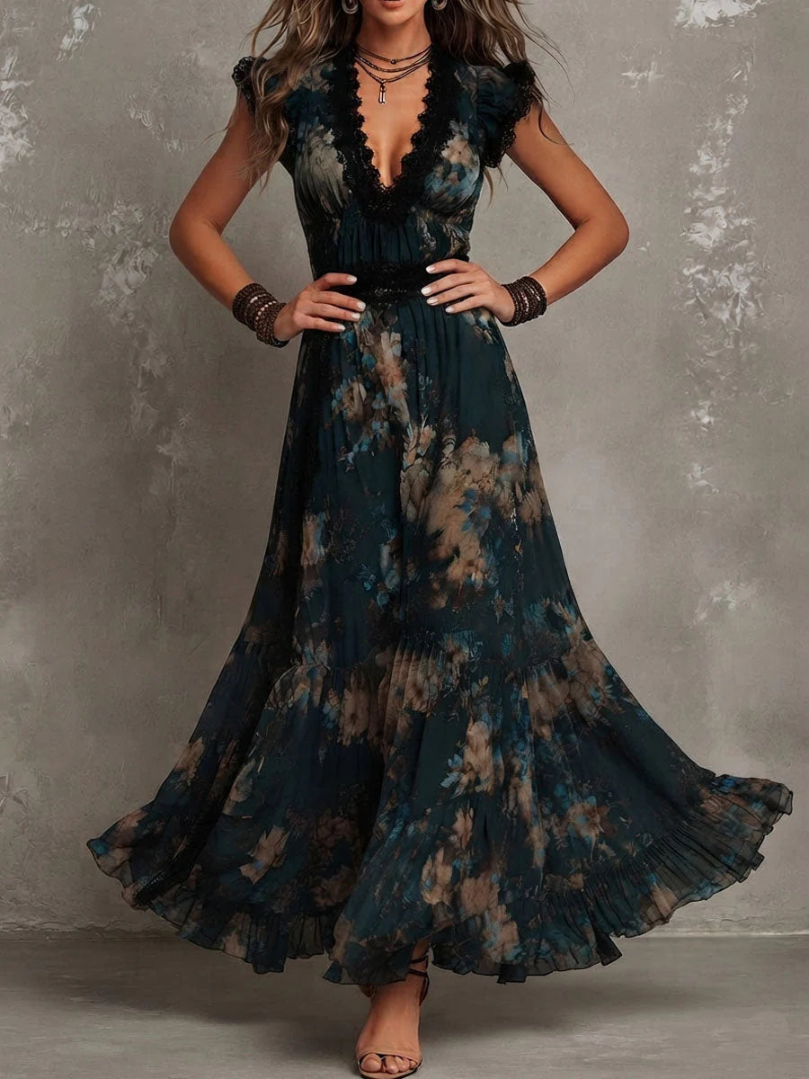 Silk Maxi Dress