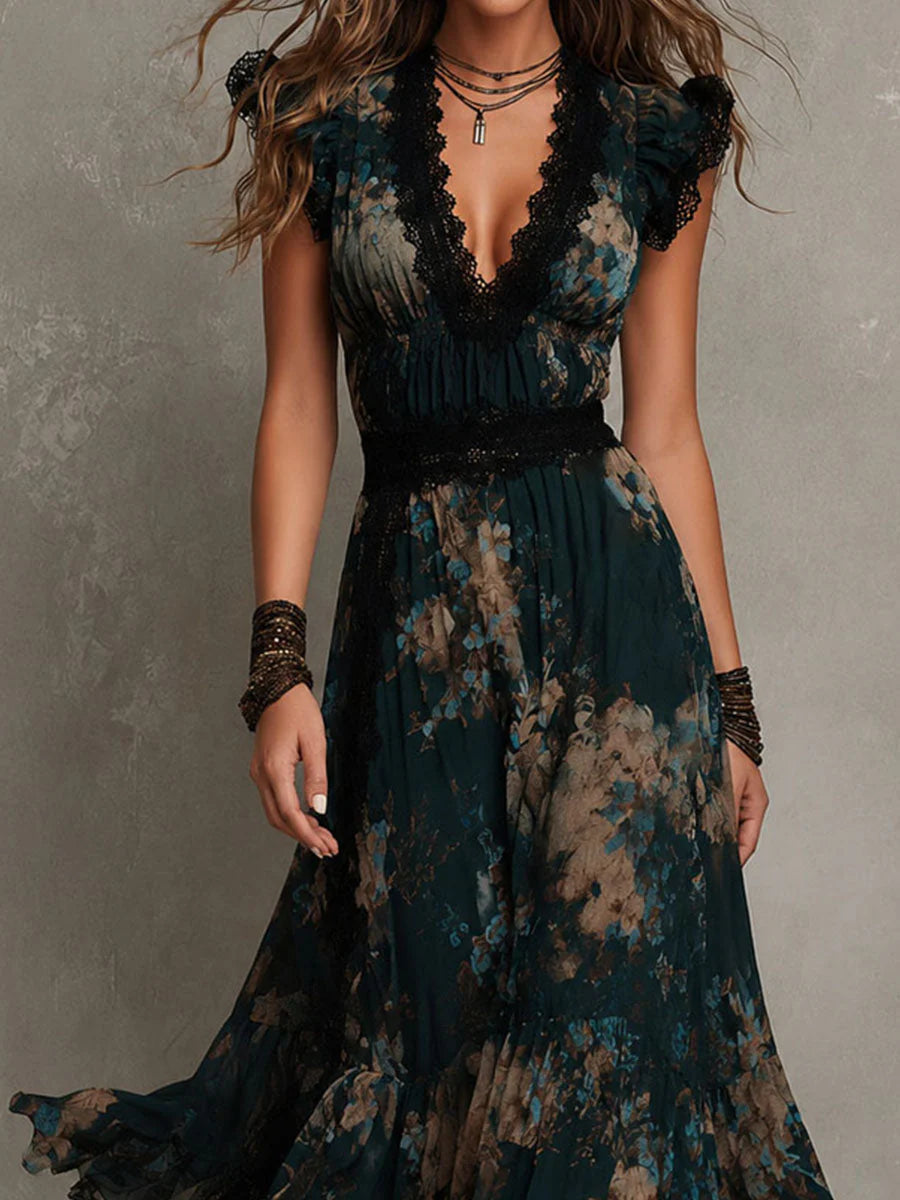 Silk Maxi Dress