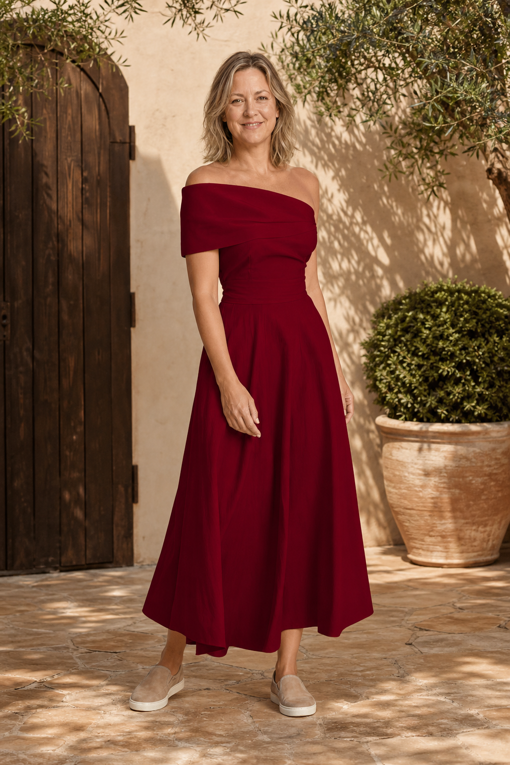 Chic Maxi-Length Dress