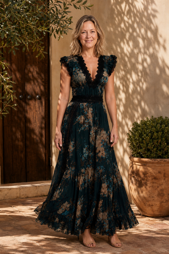 Silk Maxi Dress