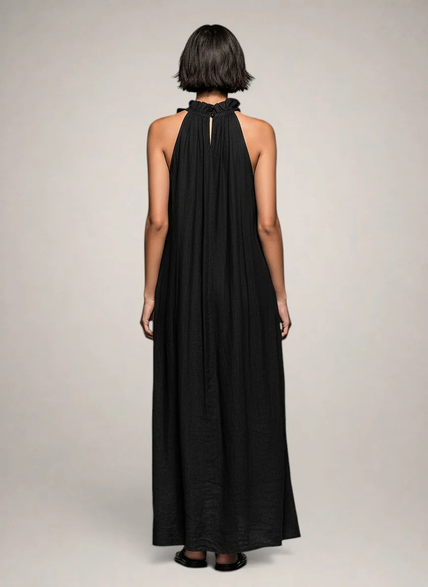 Helene Timeless Ruffled Maxi Dress