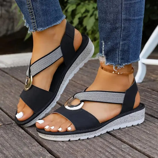 Elegant Adjustable Support Sandals