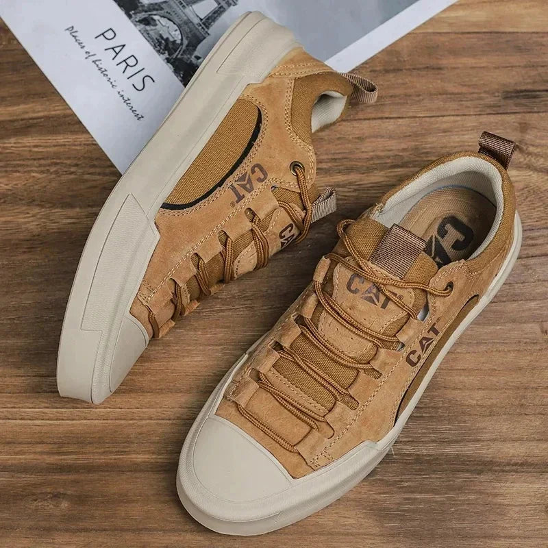 UrbanEdge Premium Leather Sneakers
