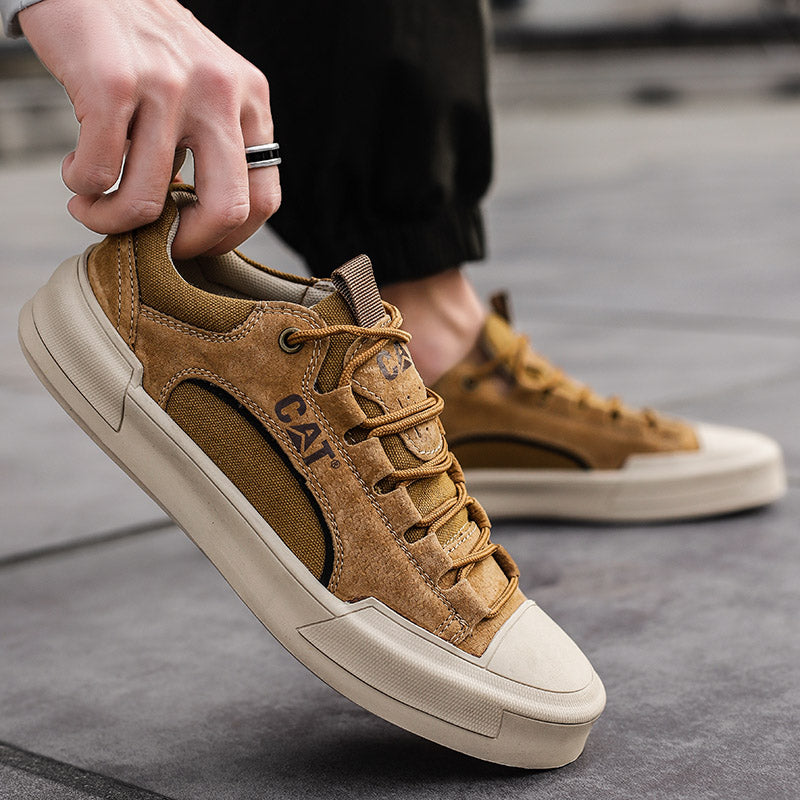 UrbanEdge Premium Leather Sneakers