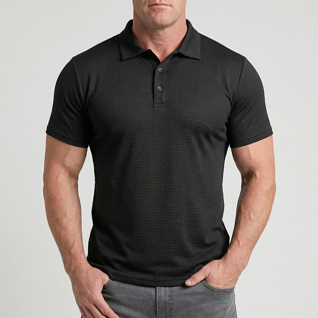 Stretch-Fit Comfort Polo Shirt