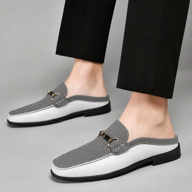 Italian Leather Santino Slippers
