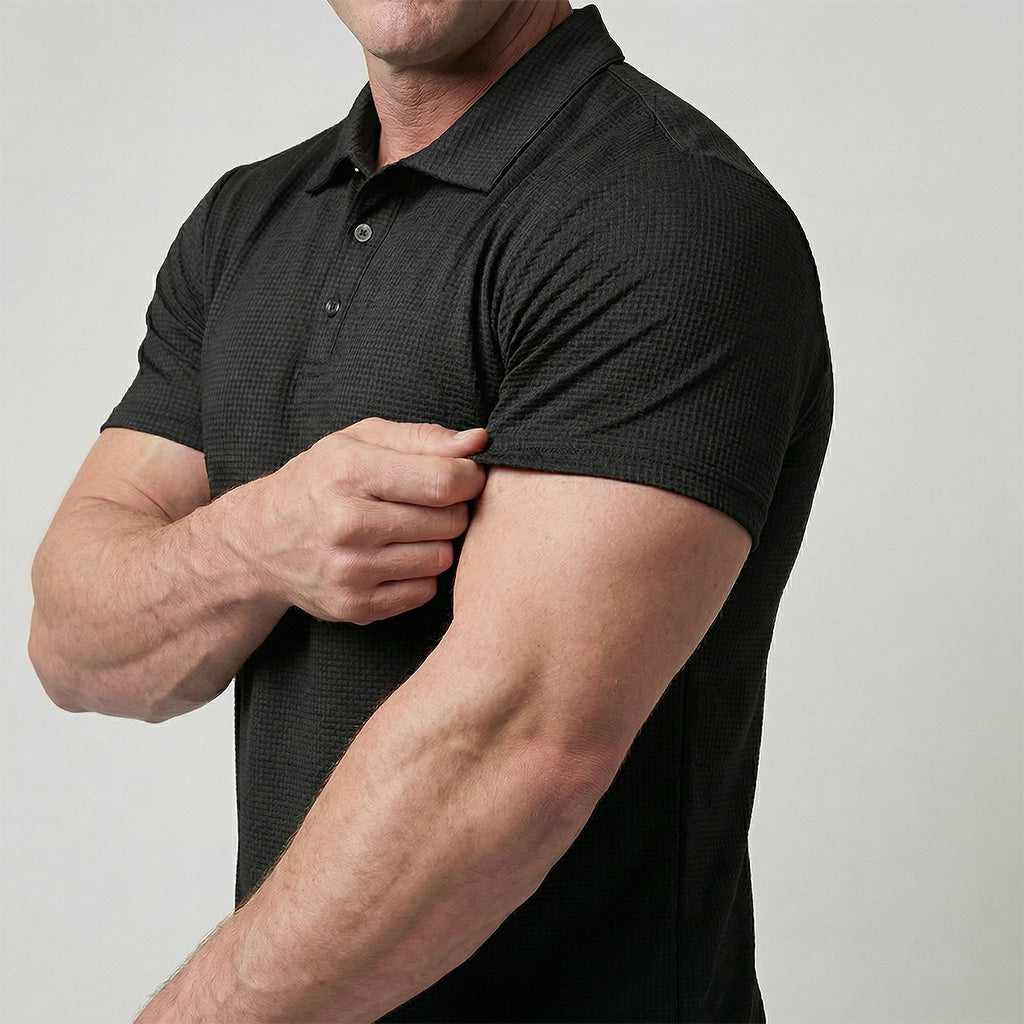 Stretch-Fit Comfort Polo Shirt