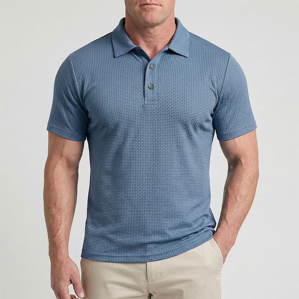 Stretch-Fit Comfort Polo Shirt
