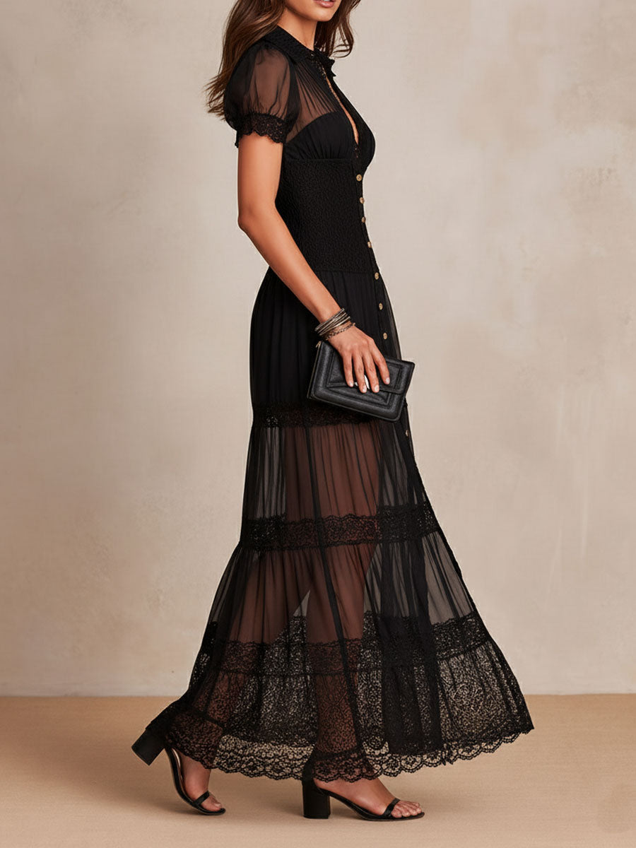 Elegant Flowing Maxi Dress