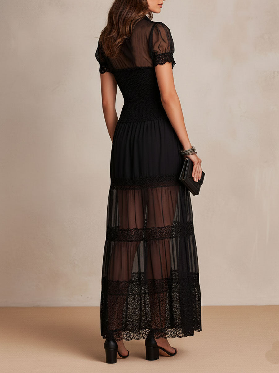 Elegant Flowing Maxi Dress