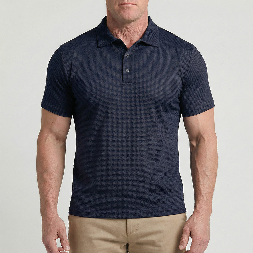 Stretch-Fit Comfort Polo Shirt