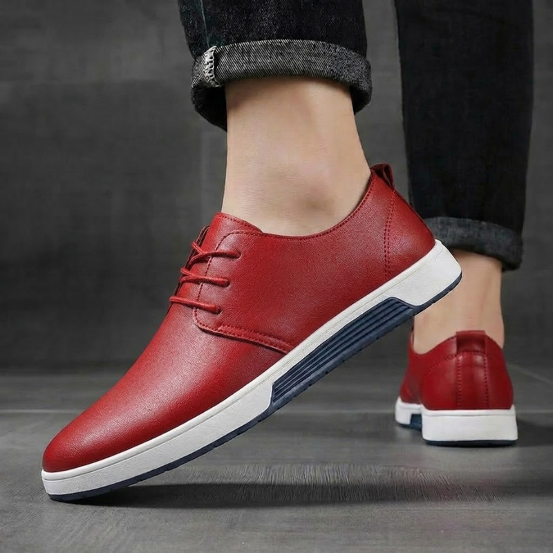 Luxurious Leather Sneakers