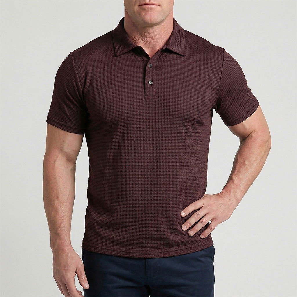 Stretch-Fit Comfort Polo Shirt
