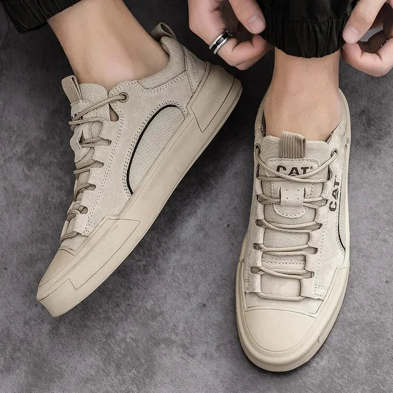 UrbanEdge Premium Leather Sneakers