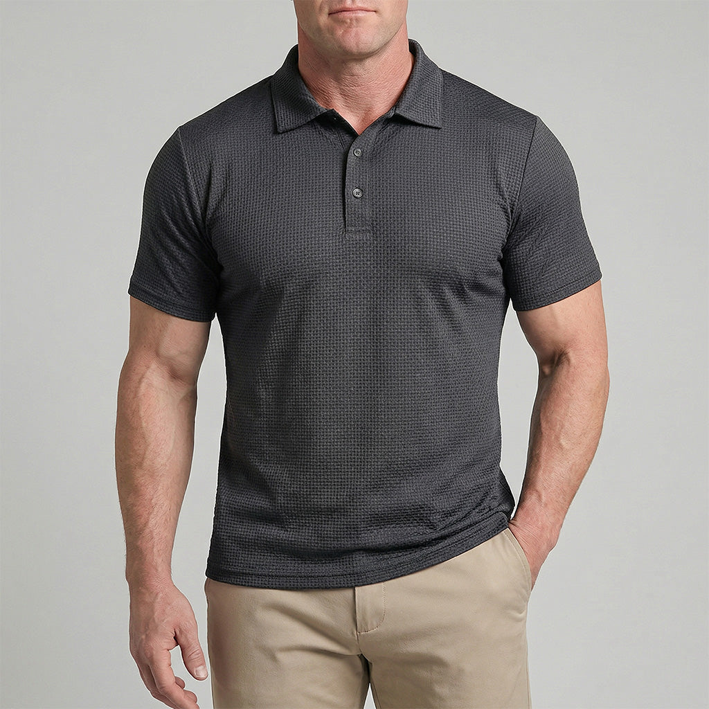 Stretch-Fit Comfort Polo Shirt
