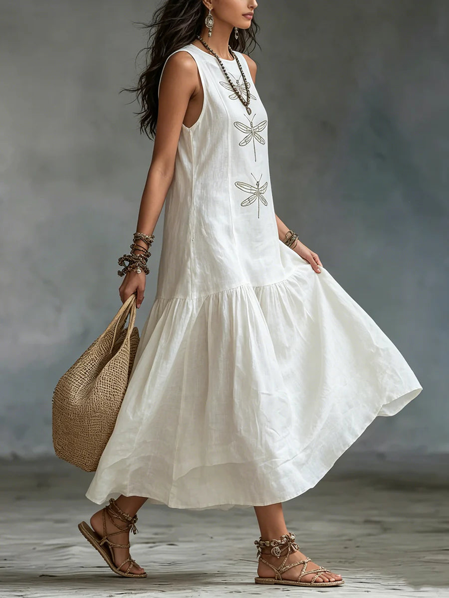 Chic Sleeveless Maxi Dress