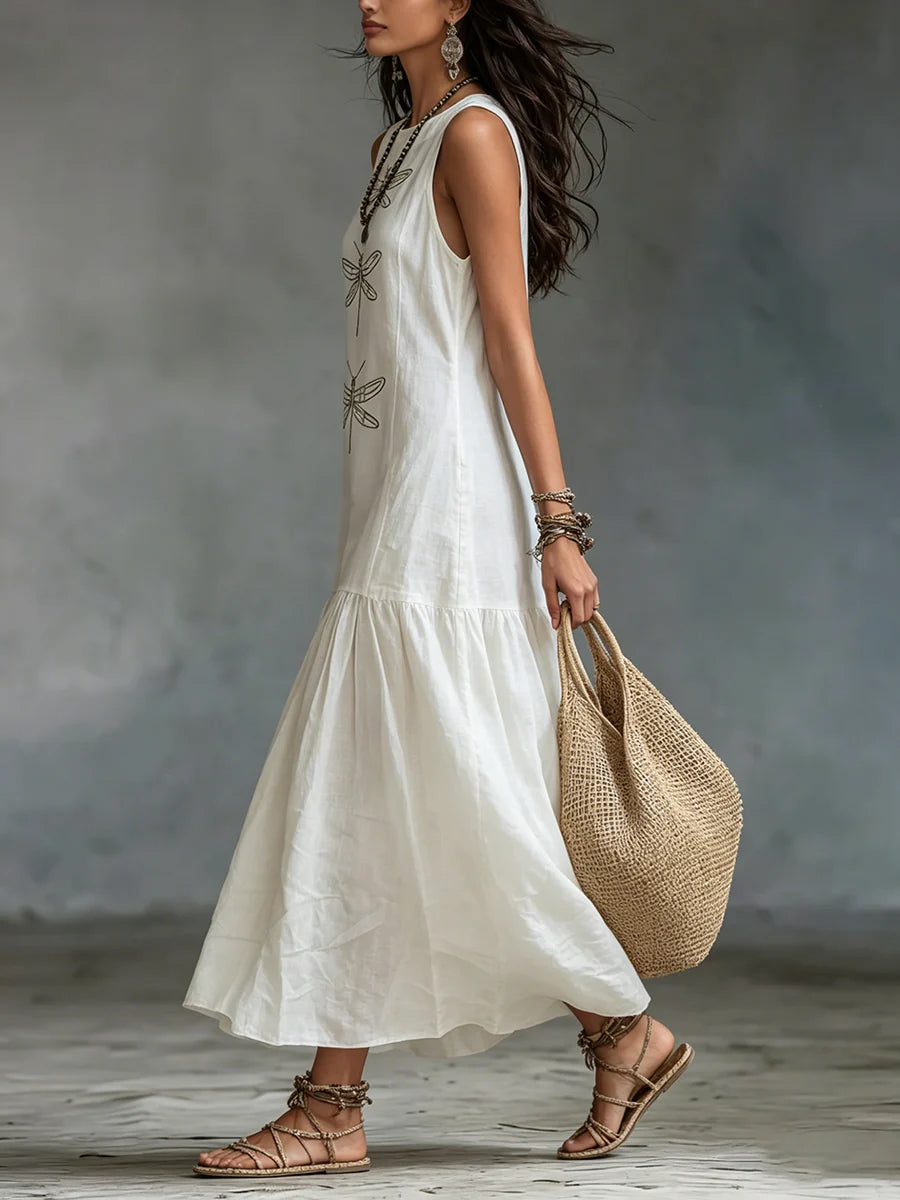 Chic Sleeveless Maxi Dress