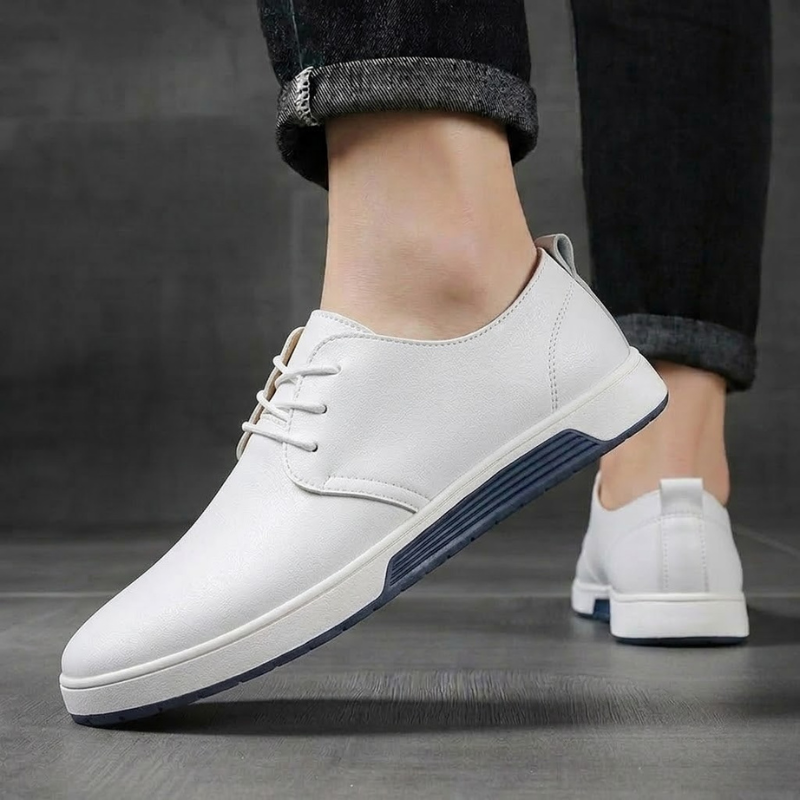 Luxurious Leather Sneakers