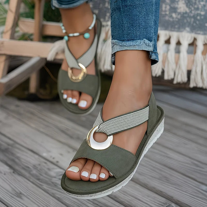 Elegant Adjustable Support Sandals
